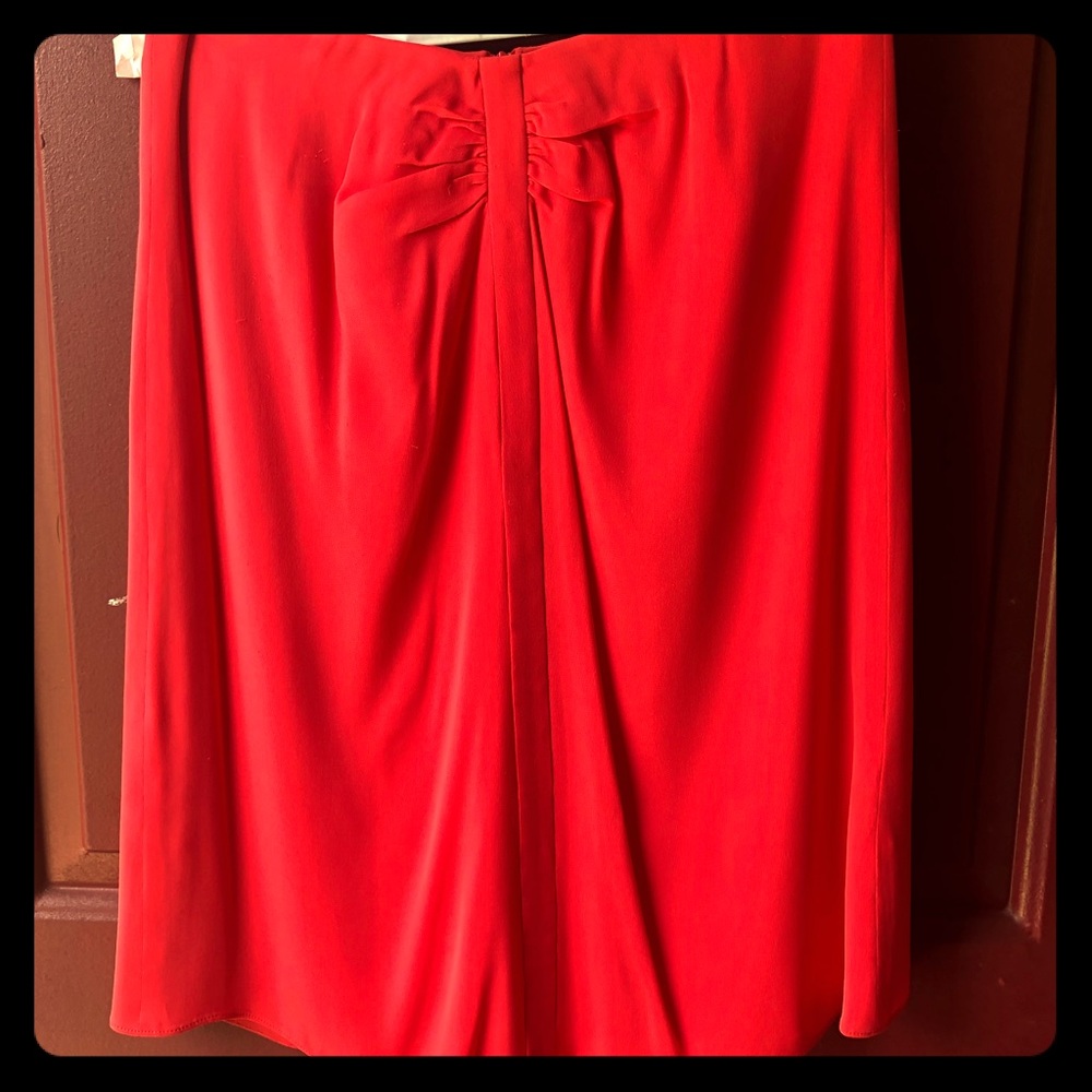 Armani COLLEZIONI Skirt, Tomato Red -Sz 6